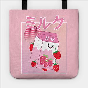 George Bags - GeorgeNotGound  Japanese Anime Strawberry Milk Shake Tote TP0511