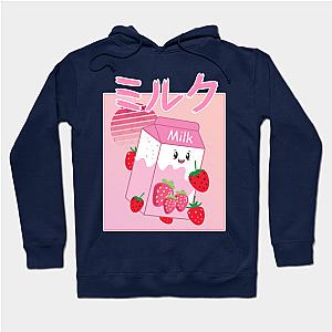 George Hoodies - GeorgeNotGound  Japanese Anime Strawberry Milk Shake Hoodie TP0511