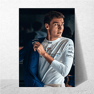 George Russell My Favorite Mercedes Driver George Russell Posters