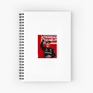 George Russell Always Precise, Always Pushing George Russell Notebook