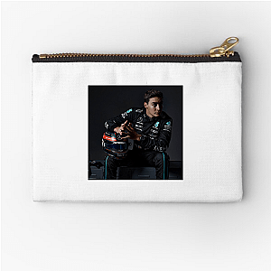 George Russell King Of Qualifying George Russell Zipper Pouches