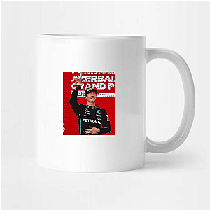 George Russell Always Precise, Always Pushing George Russell Mugs