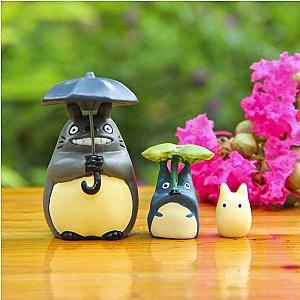 3pcs/lot Studio Ghibli My Neighbor Totoro PVC