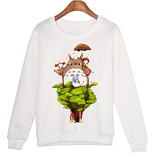 New Totoro With Umbrella Sweatshirts