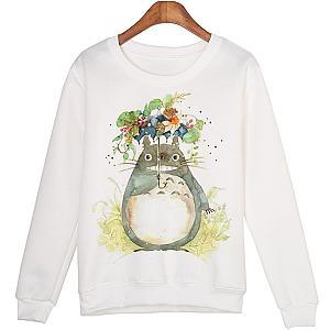 Totoro With Flowers Sweatshirts