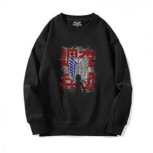 Anime Sweatshirts - Vintage Attack on Titan Sweatshirt