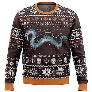 Haku Dragon Ugly Christmas Sweater