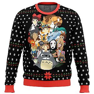 Studio Ghibli Xmas Premium Ugly Christmas Sweater