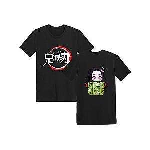 Demon Slayer T-shirt - Cute Nezuko Printed Tees Mange T-Shirts Kimetsu No Yaiba