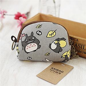 Coin Purse Totoro Anime Canvas