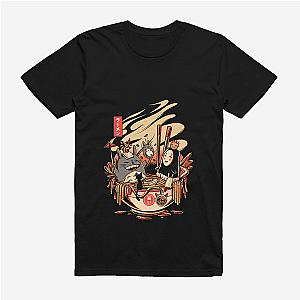 Studio Ghibli Black Cotton T-shirt