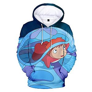 Ponyo 3D Printed Hoodie