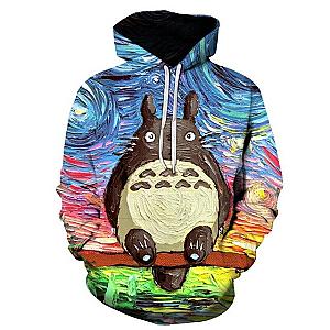 New 3D Totoro Studio Ghibli Hoodie