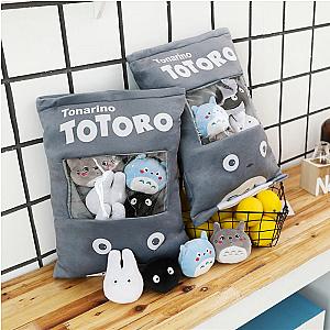 Totoro Stuffed Pillow With 4pcs mini size