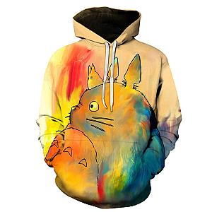 Anime Cute Totoro 3D Hoodie Limited Stocks