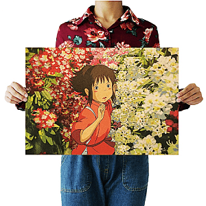 Spirited Away Kraft Paper Poster