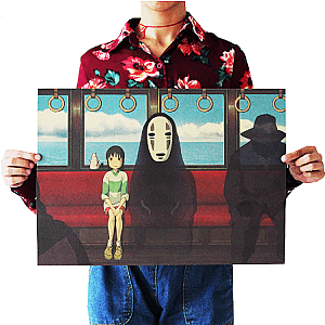 Anime Movie Spirited Away Poster Kraft