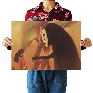 Spirited Away Famous Retro Poster