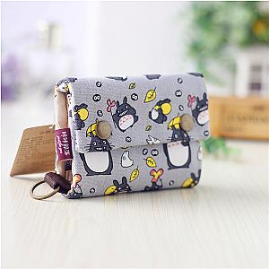 Totoro Cat Printed Wallet