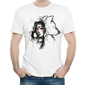 Princess Mononoke And Wolf T-shirts