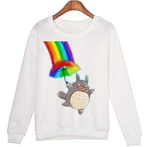 Totoro Winter Hoodies Funny Cute