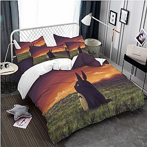 Totoro Sunset Theme Bedding Set