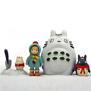 Winter Style My Neighbor Totoro Figurines Full Set