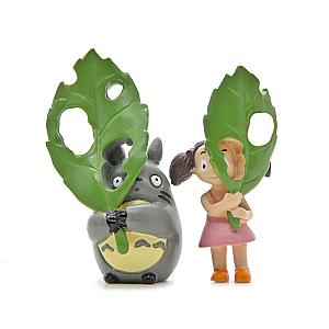 1pc Totoro Mei With Leaf PVC