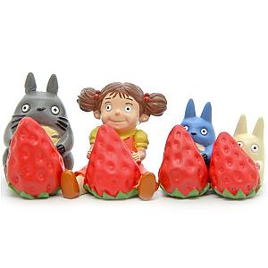 DIY Strawberry My Neighbor Totoro Figurines