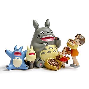 5pcs/lot DIY Fruit Totoro Figures