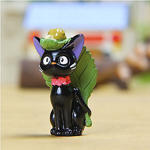 DIY Studio Ghibli JiJi Cat With Leaves