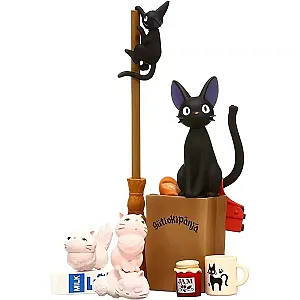 Kiki's Delivery Service Ghibli Jiji Cat Action Figure Toys
