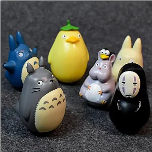 Anime Totoro No Face Man Japanese Cartoon Movie Figure Toys