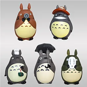 Hot Totoro With Leaf Studio Ghibli Miyazaki Hayao My Neighbor Totoro Action Figures Toy