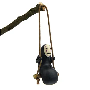 Studio Ghibli Spirited Away No Face Man Miyazaki Hayao Swing Action Figure Model Toys