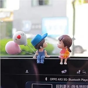 Ghibli Boy and Girl Cartoon Figure Toy Vehicle Supplies