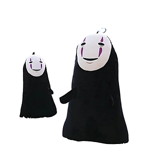 40/60CM Black No Face Man Studio Ghibli Spirited Away Cosplay Plush