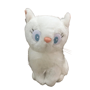 22cm White Lily Cat Studio Ghibli Kiki's Delivery Service Stuffed Toy Plush