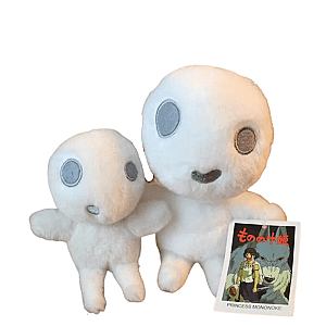 12-18cm White Kodama Princess Mononoke Ghibli Stuffed Toy Plush