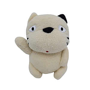 15cm White Musuem Cat Mused Studio Ghibli Plush