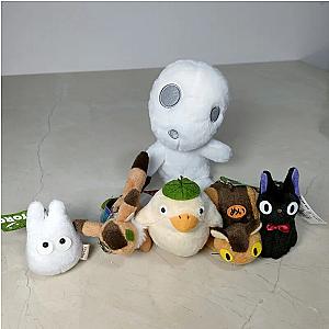 6Pcs/set Studio Ghibli Series Cartoon Toy Keychains