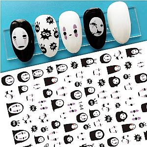 Ghibli Studio No Face Man Totoro Cute Rabbit Nail Art Decorations