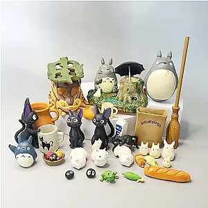 Ghibli Spirited Away My Neighbor Totoro Kiki's Delivery Service Action Figure Toys