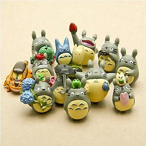 12pcs/Set Studio Ghibli Totoro Mini Action Figures Toys