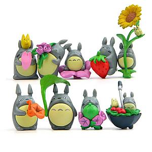 9pcs/Set Ghibli My Neighbor Totoro Action Figures Toys