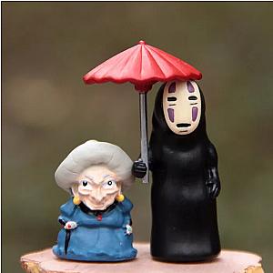 Ghibli No Face Man Yubaba Spirited Away Action Figure Toy