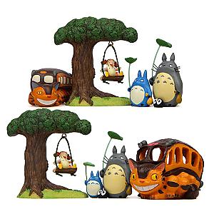 Ghibli Totoro CatBus Mei Faceless Man Scarecrow Figure Doll