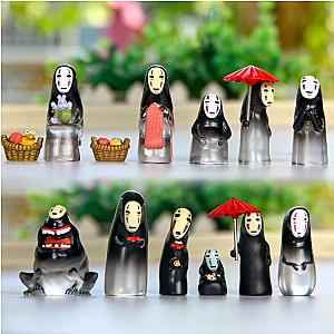 Ghibli Cartoon No Face Man Spirited Away Action Figure Toys