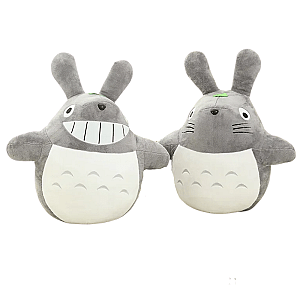 25-100cm Grey Totoro My Neighbor Totoro Ghibli Stuffed Toy Plush