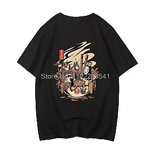 Totoro Spirited Away No Face Studio Ghibli Cute Cartoon Print T-shirts